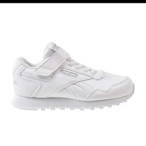 Reebok Toddler Classic Leather White Velcro Sneakers